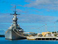 Pearl Harbor Arizona Memorial - USS Missouri